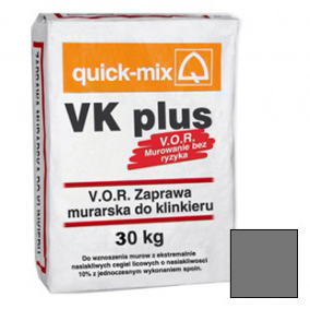 Смесь кладочная Quick-mix VK plus. E (антрацитово-серый) 