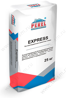 Стяжка цементная Perel Express 0720 для пола  быстротвердеющая, 25кг 