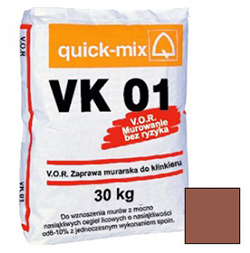 Смесь кладочная Quick-mix VK 01. G (красно-коричневый) 