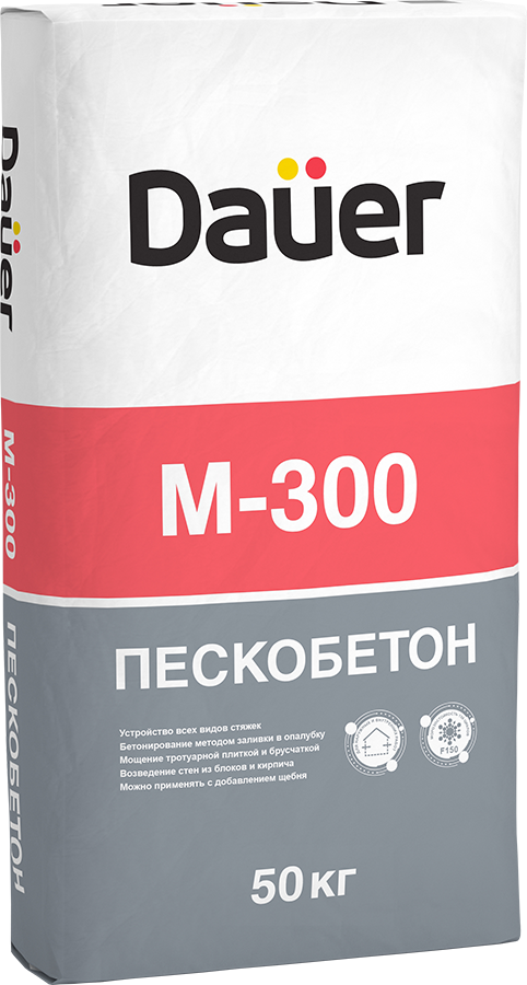 Пескобетон М-300 Dauer, 40кг 