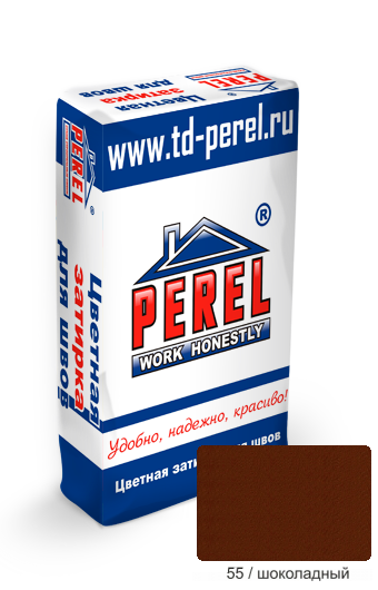 Затирка для швов шоколадная PEREL RL (55), 25 кг 