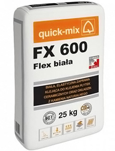 Плиточный клей Quick-mix FX 600 (белый) 