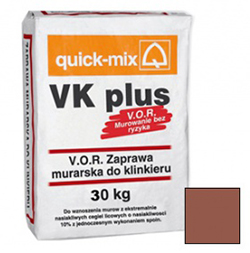 Смесь кладочная Quick-mix VK plus. G (красно-коричневый) 