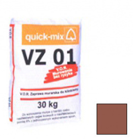 Смесь кладочная Quick-mix VZ 01. G (красно-коричневый) 